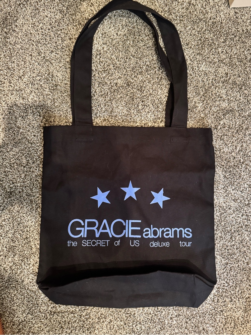 Gracie Abrams secret of us VIP tote
